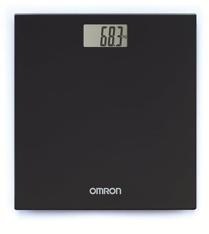 Omron HN 289 (Black) Automatic Personal Digital Weight Machine With Large LCD Display and 4 Sensor Technology For Accurate Weight Measurement