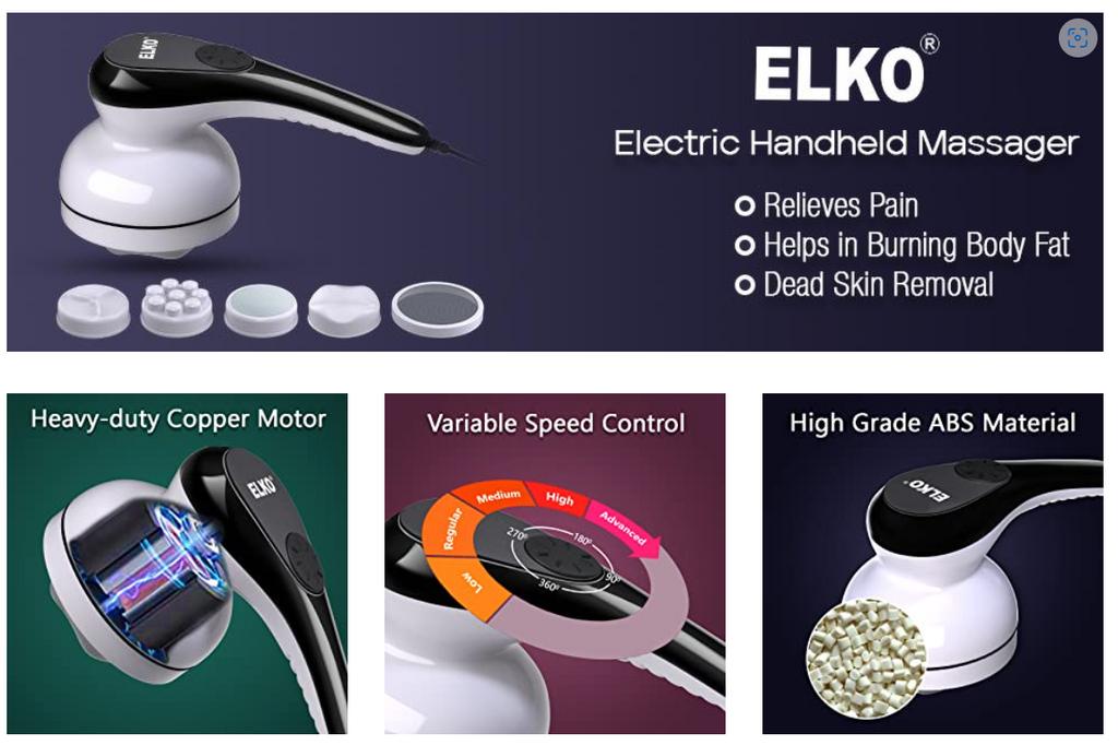 Handheld Body Massager ELKO