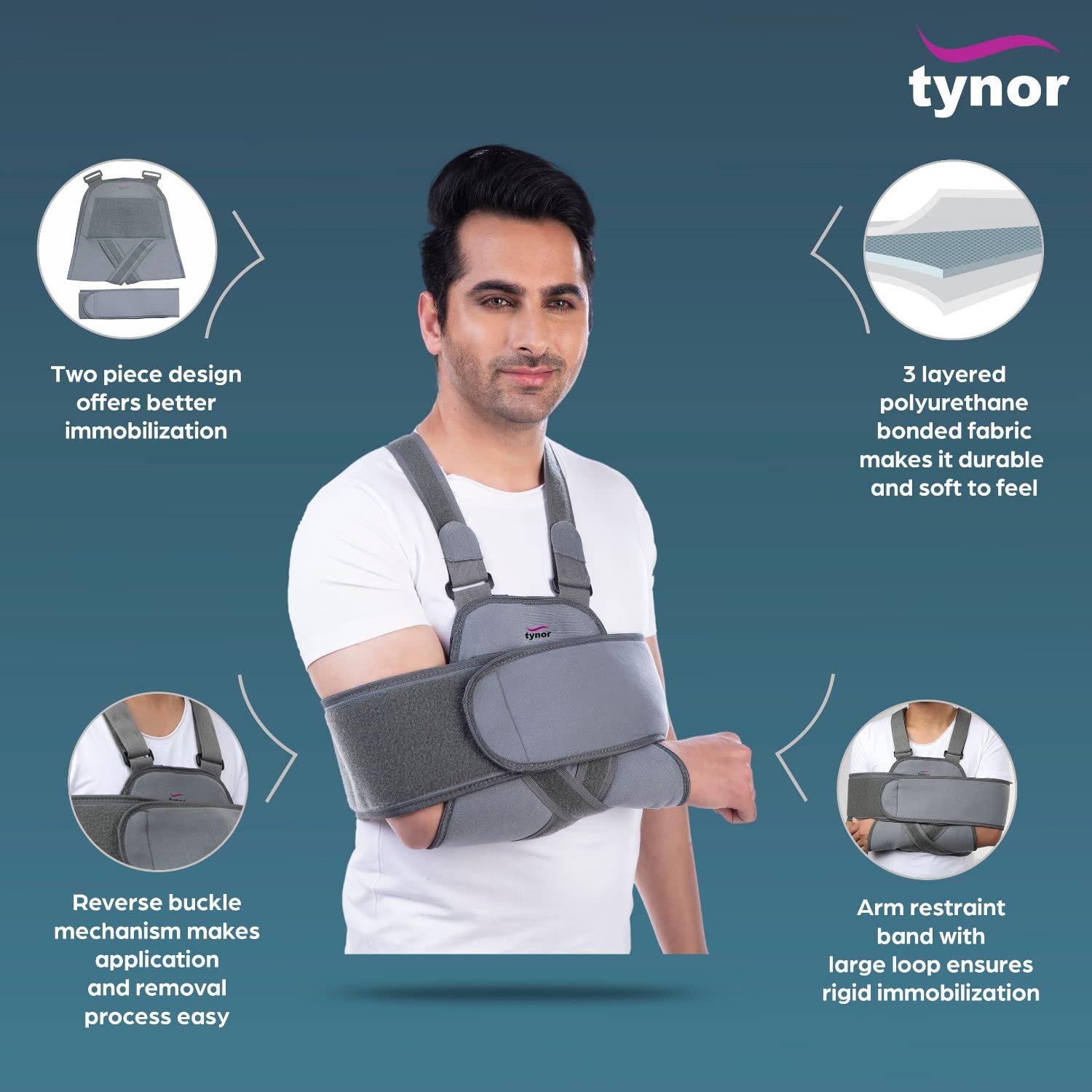 Tynor Universal Shoulder Immobiliser (Universal Size)