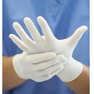 Latex Gloves 100pcs/Box Powdered