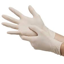 Latex Gloves 100pcs/Box Powdered